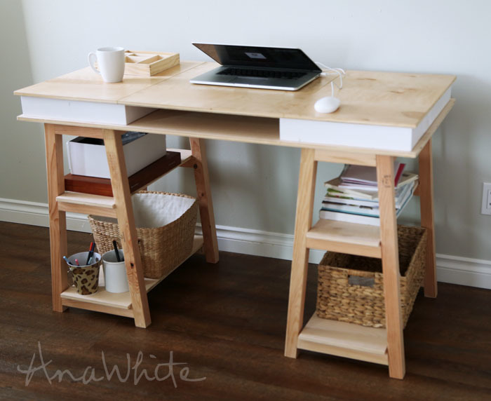 Ana white on sale simple desk